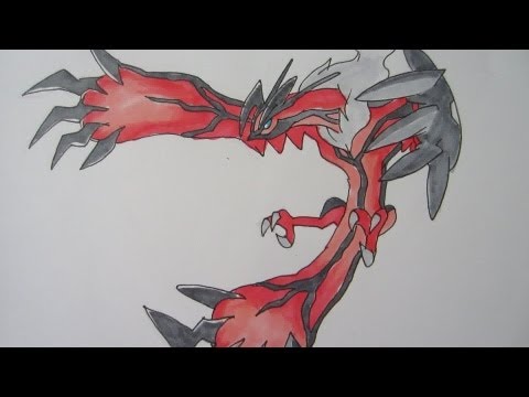 [Tutorial] How to draw Yveltal from Pokemon Y イベルタル