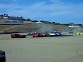 Speed GT race start, Laguna Seca, Turn 1-2 Speed GT race start, Laguna Seca, Turn 1-2