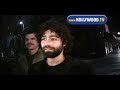 Adrian Grenier Leaving Katsuya.