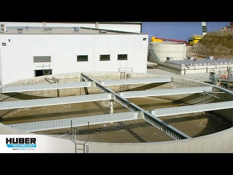 Video: HUBER Disc Thickener S-DISC zur Überschußschlammeindickung in der fleischverarbeitenden Industrie