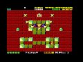 (tecmo-probe 1986) wealth beyond avarice is yours for the taking in king solomon's mines, but first you must navigate your way through a labyrinth of monster-filled chambers in this conversion of the tecmo puzzle arcade coin-op. to proceed, you need to obtain the cunningly placed key to unlock the exit door. reach it via the blocks that are arranged before you and lay your own to bridge any gaps between you and your goal. however, the monsters can condemn you to fall to your death by destroying the blocks beneath you. thankfully you can kill them the same way and use fireballs against them that you can pick up along the way, along with reams of bonuses that are littered all around. a rather difficult challenge but a delightful looking game. an amazing conversion, it seems to play the arcade versions! there are 44 levels to complete the game, i'll show you the firts 8, enjoy!
