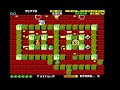 (tecmo-probe 1986) wealth beyond avarice is yours for the taking in king solomon's mines, but first you must navigate your way through a labyrinth of monster-filled chambers in this conversion of the tecmo puzzle arcade coin-op. to proceed, you need to obtain the cunningly placed key to unlock the exit door. reach it via the blocks that are arranged before you and lay your own to bridge any gaps between you and your goal. however, the monsters can condemn you to fall to your death by destroying the blocks beneath you. thankfully you can kill them the same way and use fireballs against them that you can pick up along the way, along with reams of bonuses that are littered all around. a rather difficult challenge but a delightful looking game. an amazing conversion, it seems to play the arcade versions! there are 44 levels to complete the game, i'll show you the firts 8, enjoy!