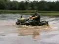 Honda ATV Water Wheely forward and backwards