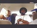 Baron Davis rapping and riding a low-rider Baron Davis rapping and riding a low-rider