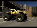 Monster Jam: Urban Assault Video Game Truck Bulldozer