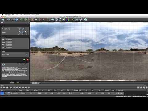 Autopano: Automatic horizon tool
