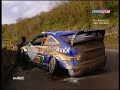 Gronholm crash at WRC Rally Ireland