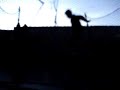 a stupid failed funnt back flip