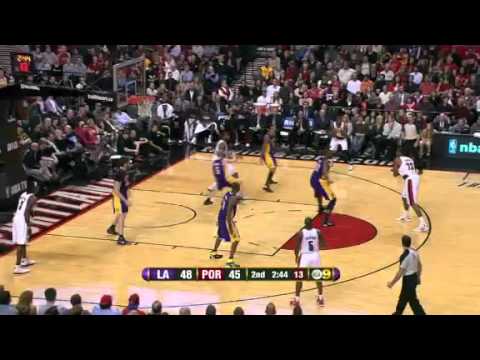 Los Angeles Lakers 96 – Portland Trail Blazers 107