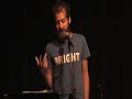 Anis Mojgani performs \"Baptism\"