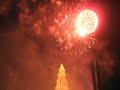 fogos de artificios arvore de natal de lisboa 2009