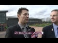 Shay Given and Villa teammates welcome Wilson Stuart students