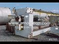 http://www.arnoldeqp.com/2795  (1) - used Durco  Quadra  Press automatic filter press. Approx. 2300 sq. ft. filtration area, 113 cu. ft. cake capacity.  (65) 1300 MM wide (51 in.) polypropylene recessed plates.  Membrane type.  4-eye/center feed, open delivery.  Dual hydraulic ram closure with 7.5 HP hydraulic pump.  Motorized plate shifter.  200 psi max. filtering pressure.  Heavy duty steel frame.  A.I.W.I. - LOCATION