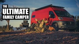 4 Season Family CAMPER | Dodge Promaster with 3 BEDS, 4 Child Safe BELTED SEATS, SHOWER & TOILET by Nate Murphy