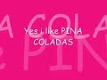 Pina Colada Song Pina Colada Song