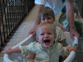 Avery and Noah getting a ride