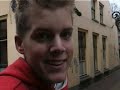 marvin ben en koen doen stunts in een winkelwagentje