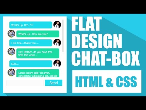 Дизайн чата в css Дизайн чата в css