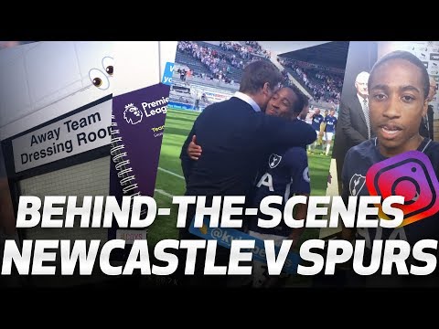 Video: BEHIND-THE-SCENES: Newcastle 0-2 Spurs