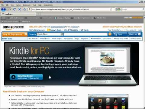 how to read kindle books on pc