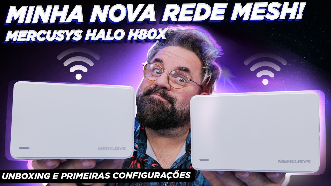 MERCUSYS HALO H80X: roteador MESH com WI-FI 6