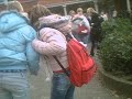 Nackt über Den Schulhof