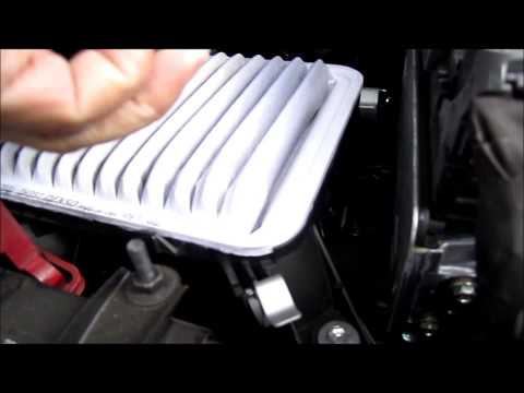 How to Replace Engine air filter on Toyota Camry 2012 or newer