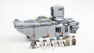 LEGO Star Wars First Order Transporter (Timelapse & Review) - Set 75103