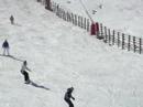 Al final de la temporada 07-08, con la caida de la única nevada decente que cayó, por fin pude probar los skis nuevos. Unos K2-Fujative de 1'79. Van como aviones!!!!!!