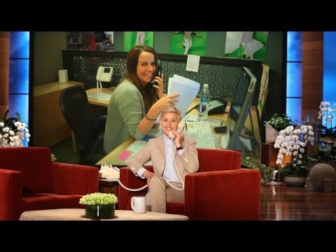happy - Ellen celebrated by surprising two of the show's administrative assistants with some very special surprises.