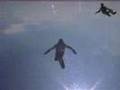 Skysurfer surf`s with a Mirror!
