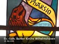 Wilhelmshaven: Die mittlere Glocke der evangelischen Banter Kirche (Glockenstube)