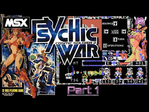 Psychic War - Cosmic Soldier 2 (1988, MSX, Kogado Studio)