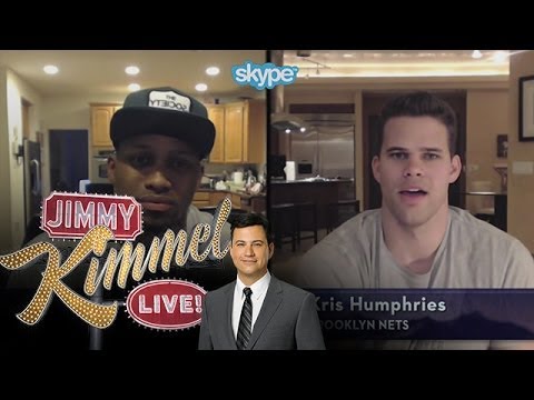 humphries - Jimmy Kimmel Live - Skype Scavenger Hunt NBA Edition with Rudy Gay & Kris Humphries Jimmy Kimmel Live's YouTube channel features clips and recaps of every ep...