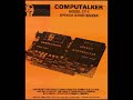 Computalker Speech Synthesiser! Computalker Speech Synthesiser!