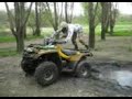 Can Am outlander 650 XT Mud out