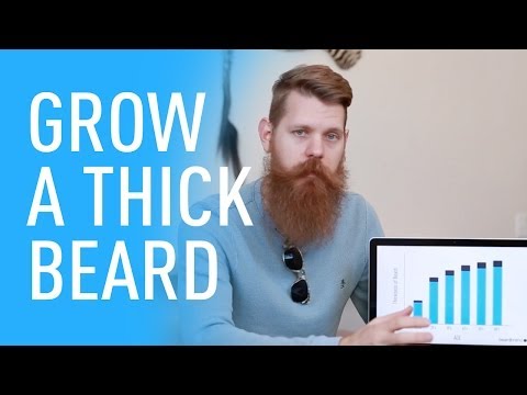 how to grow beard naturally
