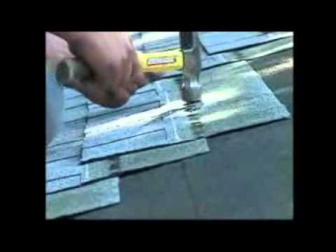 how to fasten roof tiles