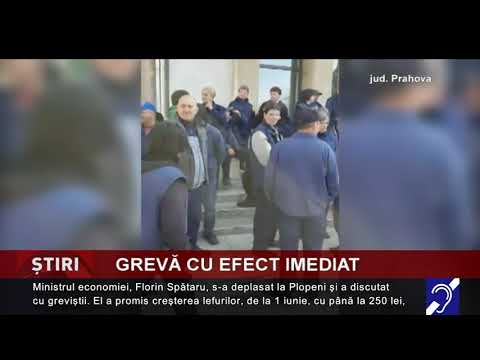 Grevă cu efect imediat