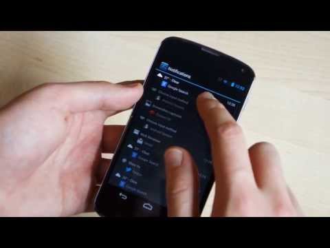 4.3 - A sneak peek at a leaked build of the next version of Android.