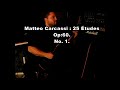 Matteo Carcassi : 25 Études, Op. 60. No. 1. by Szabolcs Molnár
