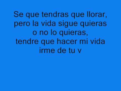 LETRA DIME QUE ME SIGUES QUERIENDO letra dime que me sigues queriendo: