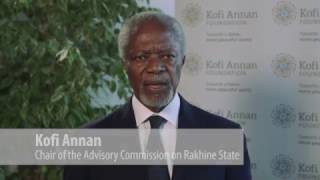 Statement by Kofi Annan, Chair of the Advisory Commission on Rakhine State (Interim Report)