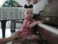 Beepy at the piano