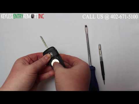 How To Replace Buick LaCrosse Key Fob Battery 2010 2013