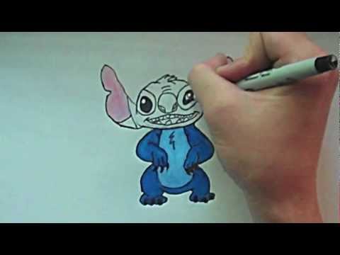 how to draw stitch