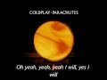Coldplay - Sparks with lyrics