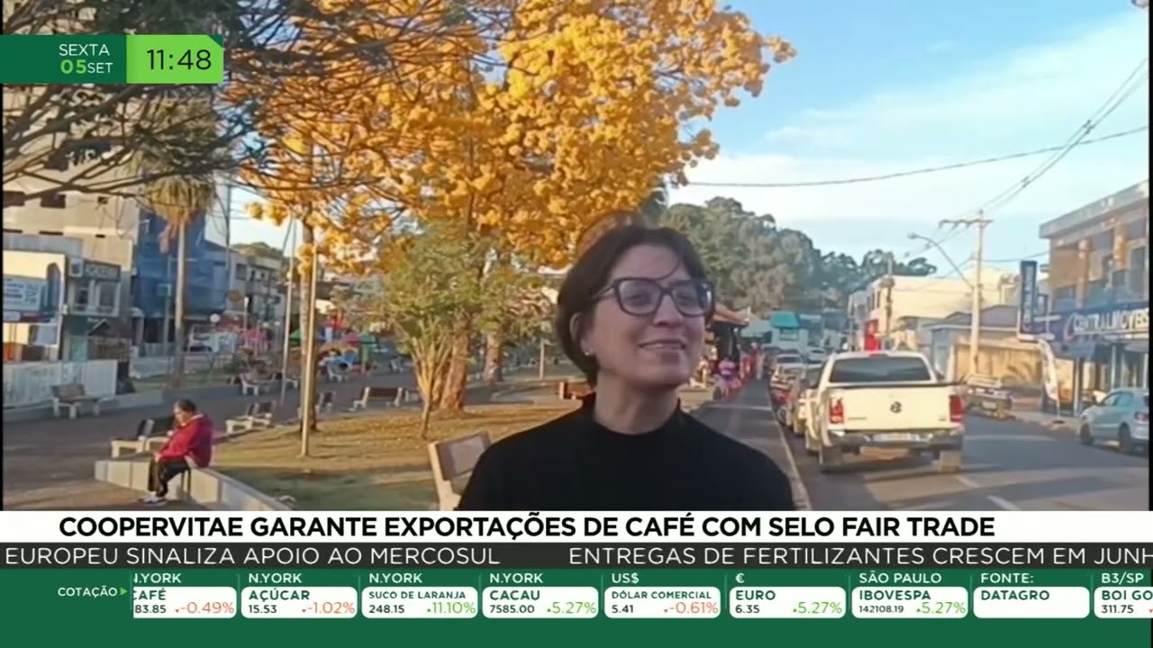 Coopervitae garante exportações de café com selo Fairtrade