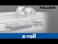 Table Saw, how to use the sliding table, FELDER woodworking machines - Felder Group