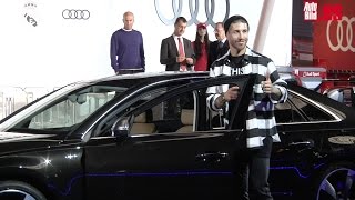 Audi entrega los cohes a los jugadores del Real Madrid - 2016